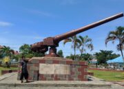 Sejarah Meriam Honisuit Senjata Peninggalan Jepang di Bengkulu Selatan