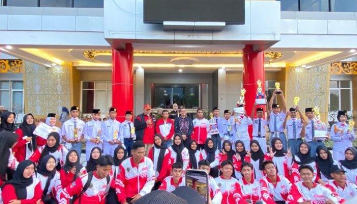 Lomba Paskibraka Kabupaten Dharmasraya Sukses Digelar, SMA Negeri 1 Pulau Punjung Raih Juara