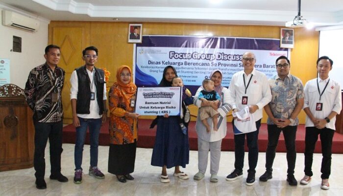 Telkomsel dan BKKBN Sumbar Kolaborasi, Dukung Percepatan Penurunan Stunting