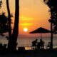 Suasana sunset di Pulau Leebong [Foto: tripadvisor]