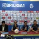 Pelatih Persita Tangerang Fabio Lefundes prescon usai laga menghadapi Semen Padang FC. (Foto: Istimewa)