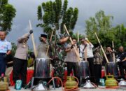 Polda Riau Musnahkan Narkoba, Miras, dan Knalpot Brong Jelang Ramadan
