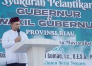 Syukuran dan Buka Puasa di Masjid Annur Riau, Begini Pesan Gubri Abdul Wahid