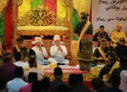 Gubri dan Wagubri Terima Tepuk Tepung Tawar, Simbol Restu Adat Melayu Riau