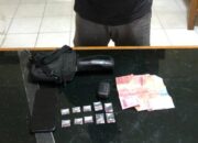 Polisi Gerebek Sarang Narkoba di Bukittinggi, Pasutri dan Rekannya Ditangkap