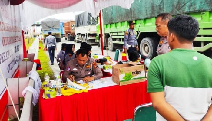 Tekan Angka Kecelakaan, Polda Riau Gelar Razia ODOL di Tol Permai