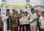 Vasko Ruseimy Serahkan Bantuan 50 Juta, Masjid Bersejarah Ampek Lingkuang Kembali Bersinar