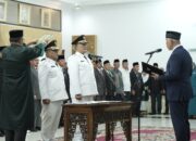 Lantik Bupati-Wabup Pasaman Barat, Gubernur Mahyeldi Ingatkan Pentingnya Kekompakan Demi Memacu Pembangunan