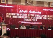 Peran Strategis Pers dalam Pilkada 2024, KPU Sumbar Gelar Media Gathering