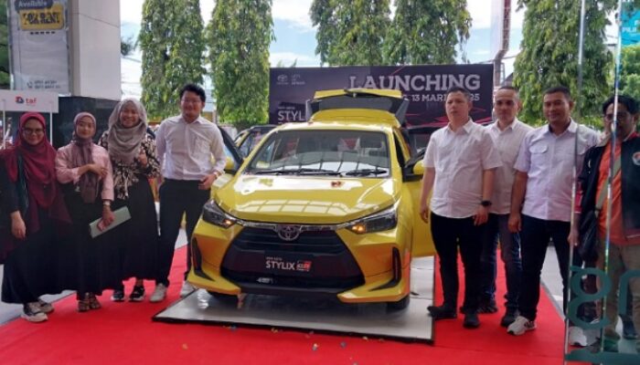 All New Agya Stylix GR Sport 2025 Resmi Meluncur di Sumbar