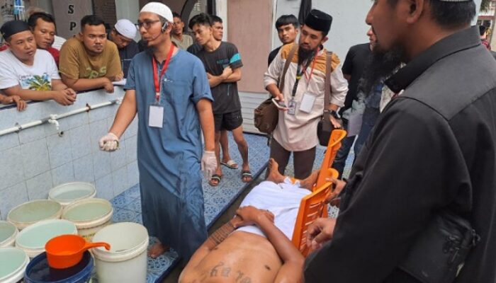 Lapas Padang Bekali Santri Warga Binaan dengan Pelatihan Penyelenggaraan Jenazah
