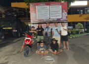 Dua Pelaku Pencurian Kabel Tower di Padang Ditangkap Tim Klewang