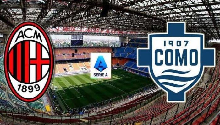 Link Nonton Live Streaming AC Milan vs Como Liga Italia Serie A