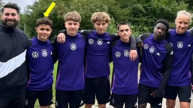 Said Aalim Brkic, adik dari penggawa Timnas Indonesia U-17, Amar Brkic, dipanggil oleh Timnas Jerman U-15. (Foto: Instagram @futboll.indonesiaa)
