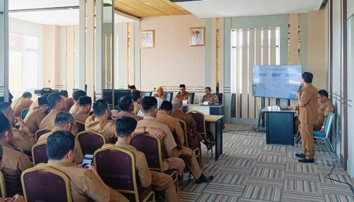 Wabup Dharmasraya Pimpin Rakor Bersama Seluruh Wali Nagari Bahas Percepatan Pembangunan
