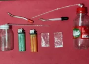 TK di Pelalawan Dirusak OTK, Ditemukan Botol Miras dan Alat Isap Sabu