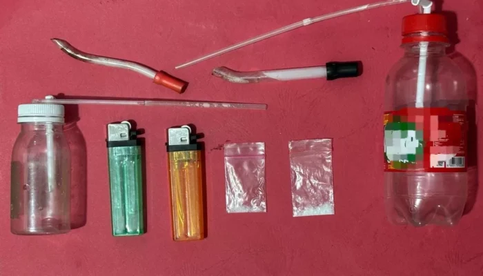 TK di Pelalawan Dirusak OTK, Ditemukan Botol Miras dan Alat Isap Sabu