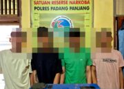 Nyabu di Bengkel, Empat Pemuda di Padang Panjang Ditangkap