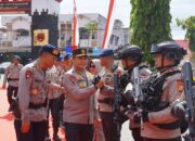 Kunjungi Mako Brimob, Kapolda Riau Tinjau Kesiapan Hadapi Karthula