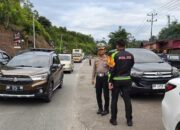 Polda Riau Tinjau Langsung Arus Balik di Tol Pekbang dan Jalur Riau–Sumbar