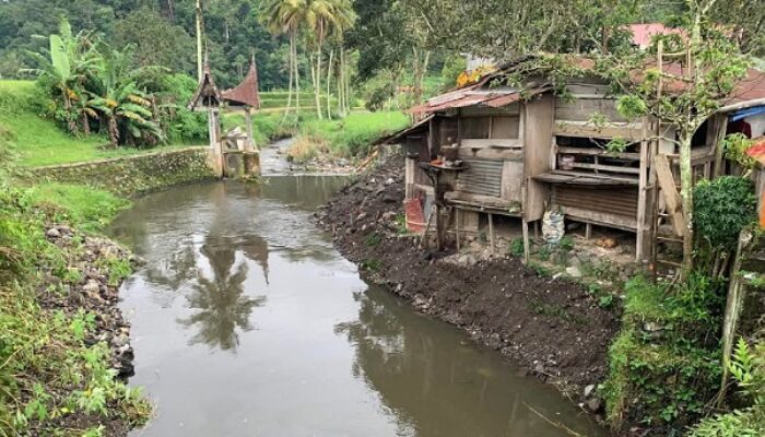 Gotong Royong Massal di Koto Katik Padang Panjang, Sungai Bersih dan Jalan Tertata