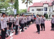 Siaga Musim Kemarau, Kapolres Rohil Cek Peralatan Pemadam