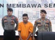 Pelaku Pengancam dengan Senjata Tajam di Jalan Pekanbaru Ditangkap Polisi