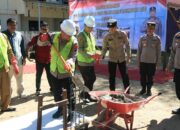 Kapolda Sumbar Letakkan Batu Pertama Pembangunan Gedung Gizi Polda