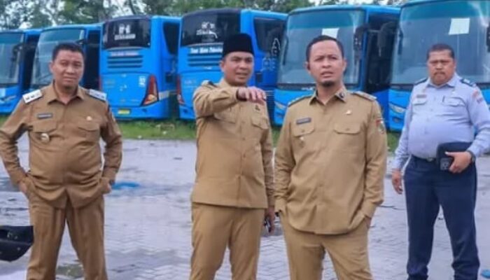 Wali Kota Pekanbaru Kecewa, Puluhan Bus TMP Mangkrak di Terminal BRPS