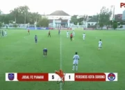 Josal FC Piaman Melaju ke 32 Besar Liga 4 Usai Bungkam Persikos 5-1