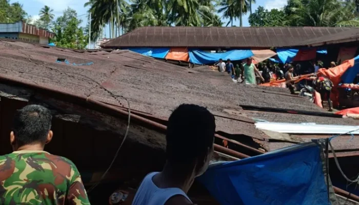 Los Pasar di Padang Pariaman Ambruk Saat Hari Pasar, Ini Penyebabnya