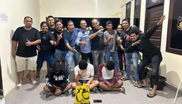Tiga Pelaku Tawuran Pembacokan Garin Masjid di Padang Ditangkap Polisi