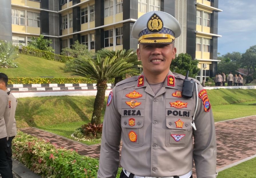 Dirlantas Polda Sumbar, Direktur Lalu Lintas (Dirlantas) Polda Sumbar, AKBP Reza Chairul Akbar Sidiq. (Foto: Istimewa)