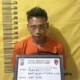 Foto pelaku rudapaksa IRT ditangkap. (ist)