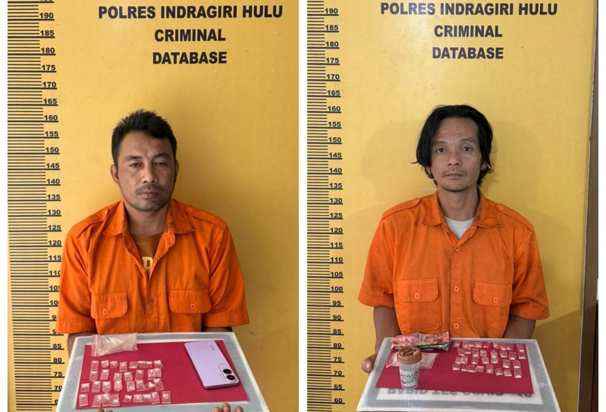 Bawa Puluhan Paket Sabu, Dua Pengedar Diringkus di Pedalaman. (Ist)