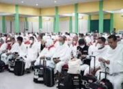 Dari Kampar dan Pekanbaru ke Makkah, Kloter 6 BTH Resmi Diberangkatkan