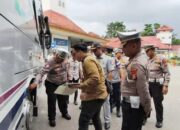 Polda Riau dan BPTD Gelar Ramp Check Bus AKAP, Pastikan Keamanan dan Kesehatan Pengemudi