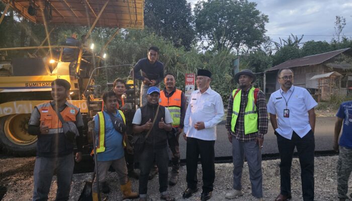 Ruas Jalan Alternatif Padang–Bukittinggi Diperbaiki Bertahap, Gubernur Imbau Warga Jaga Drainase