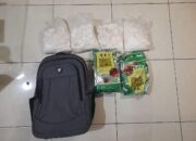 Kurir Narkoba Tertangkap Ambil Tas dari Tong Sampah Hotel di Pekanbaru