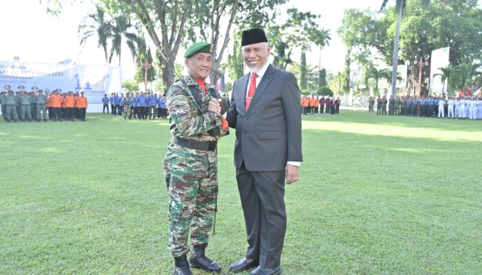 Gubernur Mahyeldi Pimpin Upacara Harkitnas Ke-117 Tahun 2025 Tingkat Provinsi Sumbar