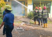 Bangunan Kosong Eks SMP Nasional Padang Terbakar, Tak Ada Korban Jiwa