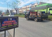 94 Kendaraan Terjaring Operasi Rutin Ditlantas Polda Riau di Pekanbaru