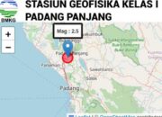 Gempa Magnitudo 4,8 Guncang Padang Panjang, Warga Berhamburan Keluar Rumah