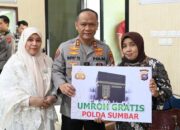 Kapolda Sumbar Sampaikan Pesan Khusus untuk Penerima Hadiah Umroh Bhayangkari