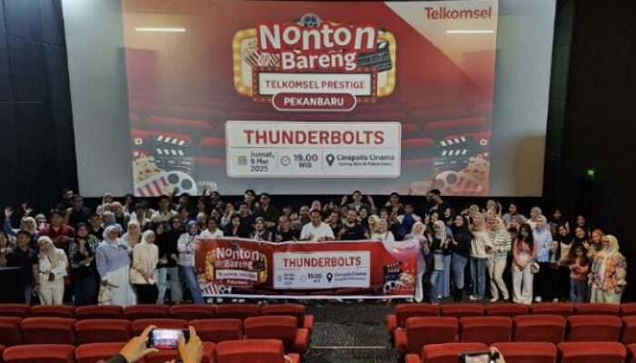 Telkomsel Gelar Nonton Bareng ‘Thunderbolts’ untuk Pelanggan Setia di Sumatera