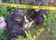 Tim Jibom Brimob Sumbar Berhasil Amankan Bom Mortir di Limapuluh Kota