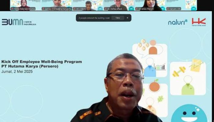 Hutama Karya Luncurkan Program Kesehatan Karyawan lewat Aplikasi Naluri