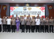 Polda Riau Gelar Pelatihan Kehumasan, Tingkatkan Public Speaking dan Pelayanan Prima Personel