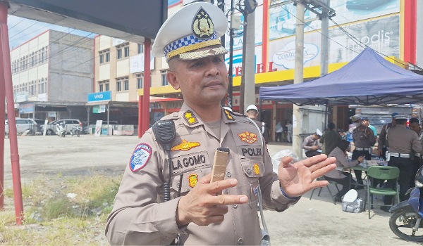Kasubdit Gakkum Ditlantas Polda Riau, AKBP Lagomo.(ist)