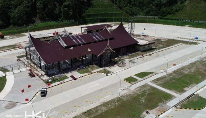 Pembangunan Rest Area Tol Padang–Sicincin Capai 80 Persen, Target Rampung Juni